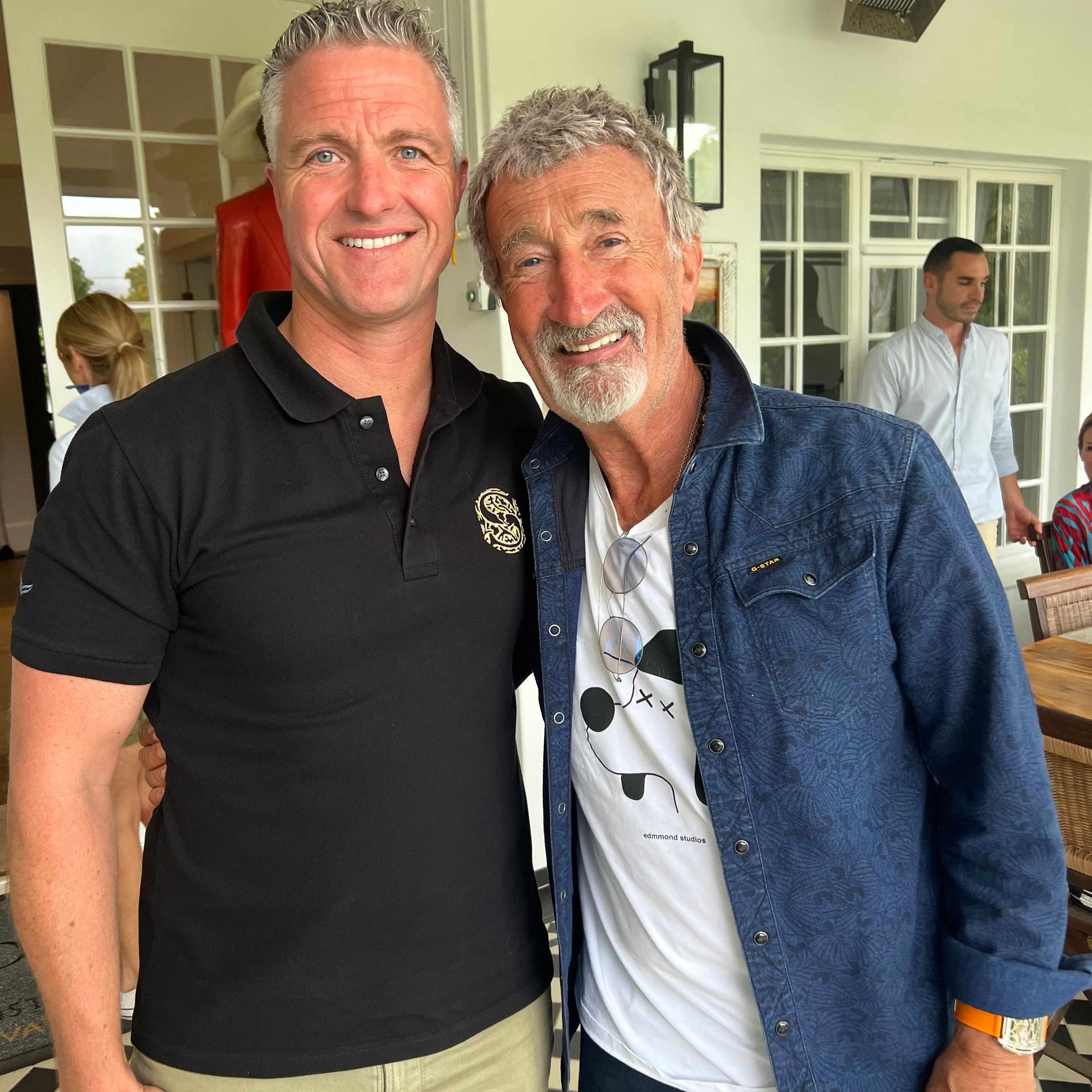 Eddie wearing a Ciga Design watch