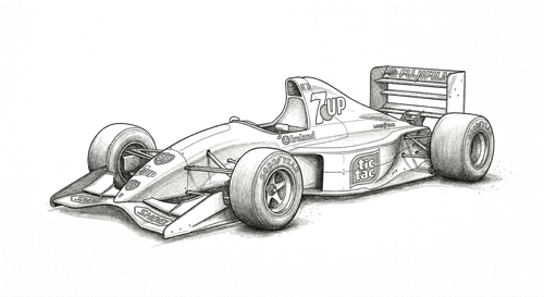Jordan 191 illustration, print signed by Andy Stevenson
