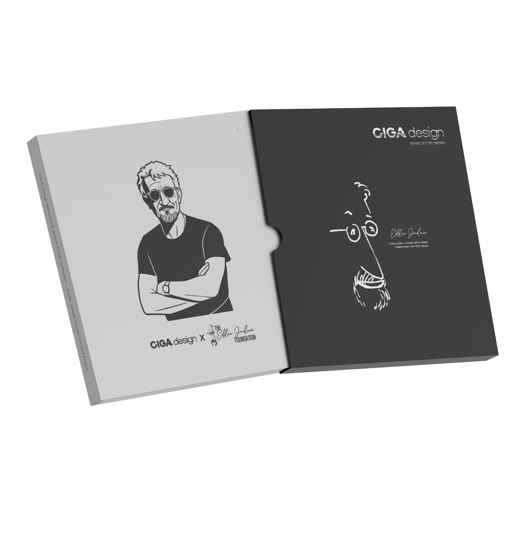 Collector's booklet packaging in recycled paper